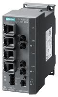 6GK5204-2BB11-2AA3 Управляемые коммутатор SCALANCE X204-2FM, 4 X 10/100МБит/с , RJ45 порты, 2 X 100МБит/с, мультимод  BFOC, расш. диагностика,  резерв. ИП