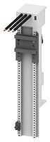 8US1251-5DT10 ШИННЫЙ АДАПТЕР S00, 25A, CC FOR 60MM BUSBAR SYSTEM 45X260MM LONG, CABLES WELDED ON, AWG 12 165MM LONG SPACER ENCLOSED MOUNTING RAIL SCREWED ON