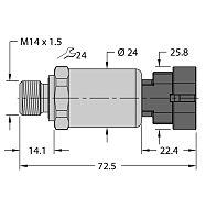 Датчик давления TURCK PT600R-2119-I2-AMPS1.5