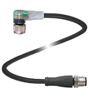 Соединительный кабель Pepperl Fuchs V1-W-E2-BK0,6M-PUR-U-V1-G