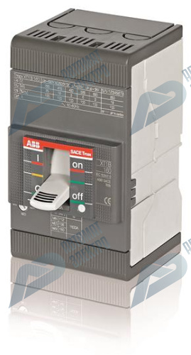 ABB Выключатель автоматический XT1C 160 TMD 125-1250 3p F F