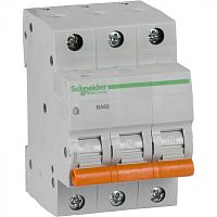 SE Домовой ВА63 Автоматический выключатель 3P 10A (C) 4.5kA