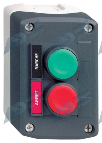 SE Кнопочный пост 2 кнопки с возвратом XALD211