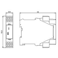 3TK2820-0AA00 SEALING FOIL ДЛЯ ANALOG ADJUSTABLE SIRIUS DEV,ICES 22.5MM ШИРИНА, (БЕЗ TEST/RESET BUTTON)