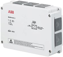 ABB DLR/A4.8.1.1 Контроллер освещения DALI, 8 групп, 4 канала для датчиков света, накладной монтаж