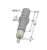 Индуктивный датчик TURCK BI5-M18-AZ3X/S120