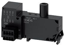 3SU1401-2EE20-6AA0 AS-INTERFACE МОДУЛЬ, 2ВХОДА БЕЗОПАСНОСТИ (SAFETY), 1 СВЕТОДИОД, КРАСНЫЙ СВЕТ, ПРУЖИННЫЕ КЛЕММЫ, ДЛЯ МОНТАЖА НА ДНИЩЕ ПОСТА УПРАВЛЕНИЯ