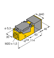 Индуктивный датчик TURCK BI15-CP40-LIU