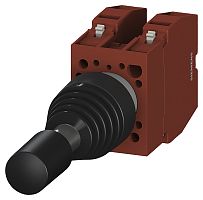 3SB1208-7JV01 КОМПЛЕКТНОЕ УСТРОЙСТВО 22MM КООРДИНАТНЫЙ ПЕРЕКЛЮЧАТЕЛЬ 4 ПОЛОЖЕНИЯ  БЕЗ МЕХАНИЧЕСКОЙ БЛОКИРОВКИ 1НО КОНТАКТ НА КАЖДОЕ НАПРАВЛЕНИЕ  С ПЛАСТИКОВЫМ ФРОНТАЛЬНЫМ КОЛЬЦОМ