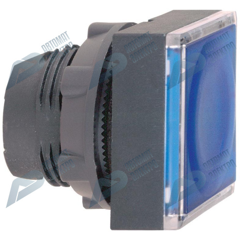 SE XB5 Головка кнопки 22мм квадратная синяя с подсветкой, с возвратом ZB5CW363 фото 10