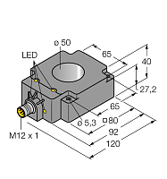 Кольцевой датчик TURCK BI50R-Q80-AP6X2-H1141