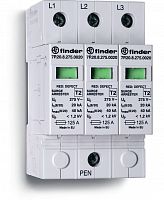 Finder Устройство защиты от импульсных перенапряжений УЗИП тип 2 (1 варистор); Uc=275В AC; модульный, ширина 17.5мм; без доп.контакта; степень защиты