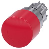 3SU1050-1GB20-0AA0-ZY19 АКТУАТОР АВАРИЙНОЙ ГРИБОВИДНОЙ КНОПКИ, 22MM, КРУГЛ., ГЛЯНЦЕВЫЙ МЕТАЛЛ, КНОПКА КРАСНАЯ, 30MM, ПОДТВЕРЖДЕНИЕ СРАБАТЫВАНИЯ ФИКСАЦИЕЙ (POSITIVE LATCHING), ДЕБЛОКИРОВКА ПОВОРОТОМ, С ГРАВИРОВКОЙ ЛАЗЕРОМ, КАСТОМИЗИРОВАННАЯ МАРКИРОВКА ИЛИ