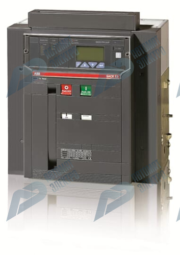 ABB Выключатель автоматический постоянного тока, стационарный E3H 2500 PR122/DC In=2500A 3p F VR&lt;HR. PR120/V к нижним выводам