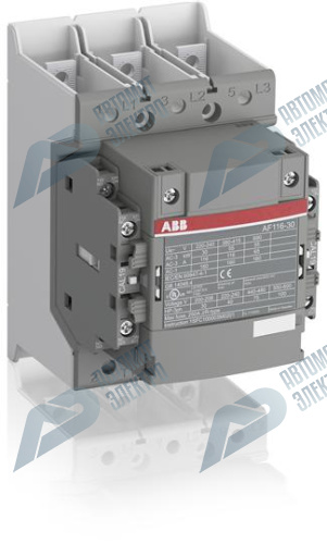 ABB Контактор AF116-30-11-34, катушка 250-500В AC/DC с интерфейсом для подключения к ПЛК