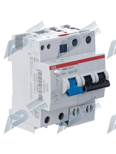 ABB Выключатель автоматический дифференциального тока 4мод. DS202 AC-C32/0,03 фото 2