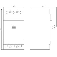 3RV1063-7DL10 ВЫКЛЮЧАТЕЛЬ АВТОМАТИЧЕСКИЙ 3RV1 В ЛИТОМ КОРПУСЕ ДЛЯ ЗАЩИТЫ ЭЛЕКТРОДВИГАТЕЛЯ, НОМ. РАБ. ТОК IN=200A, ЭЛЕКТРОННЫЙ РАСЦЕПИТЕЛЬ, РЕГУЛИРОВКА 6-13XLN, РАСЦЕПИТЕЛЬ ПЕРЕГРУЗКИ UEL 0.4-1XLN, КЛАСС 10A-30 ICU =120KA ПРИ 400В АС, 3-ПОЛ., ВИНТОВЫЕ КЛЕМ