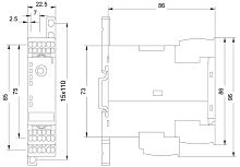 3RK2200-0CG02-0AA2 AS-ИНТЕРФЕЙС МОДУЛЬ УСТАНОВКИ В ШКАФ SLIMLINE S22,5 A/B-SLAVE IP20 4DI <=270MA ПРУЖИННЫЕ ЗАЖИМЫ