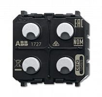 ABB SDA-F-2.1.PB.1-WL Датчик/активатор регулировки освещения 2/1-кан. free@home, беспроводной, Zenit