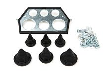 "Комплект сальниковых пластин MR06 IP54, метрический" 181B1204