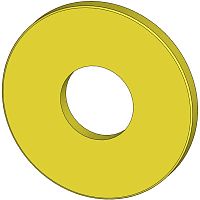 3SB3921-0DK ACCESSORY / SPARE PART ДЛЯ ПЛАСТИКОВЫЙ-/МЕТ. PROGRAM КРУГЛ., 22MM: BACKING PLATE ILLUMINATED AS SENSOR FOR АВАР. СТОП (EMERG. STOP) WITH INSCRIPTION: EMERGEN.-STOP 5MM THICK ЖЕЛТ.