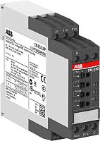 ABB Однофазное реле контроля напряжения CM-ESS.1P (диап. измерения 3- 30В, 6-60В, 30-300В, 60-600 AC/DC) питание 110-130В AC, 1ПК, пруж.клеммы