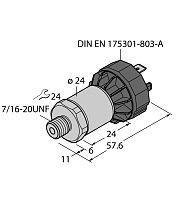 Датчик давления TURCK PT15PSIG-1005-U1-DA91/X