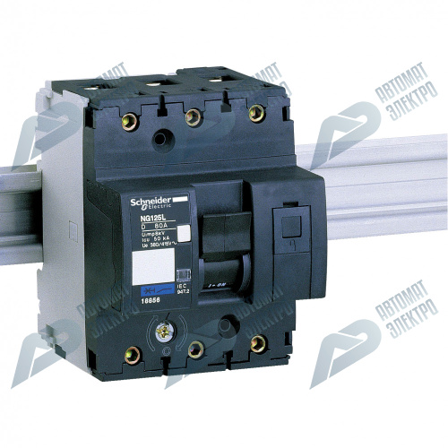 SE Acti 9 NG125L Автоматический выключатель 3P 80А (D)