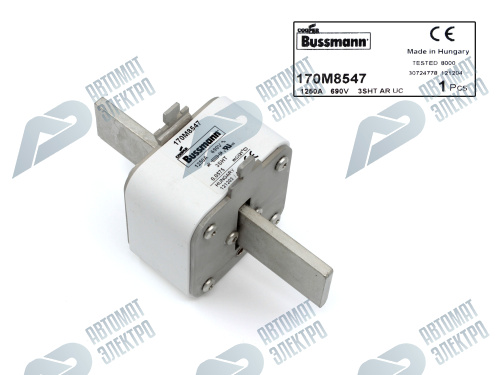 Предохранитель 1250A 690VAC DIN43620 181B4221 Предохранитель 1250A 690VAC DIN43620 181B4221