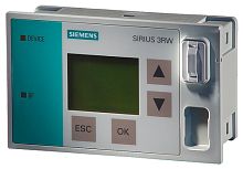 3RW4900-0AC00 ВНЕШНЯЯ ПАНЕЛЬ ОПРЕАТОРА С ЖКД ДЛЯ УСТРОЙСТВА ПЛАВНОГО ПУСКА SIRIUS 3RW44 СОЕДИНИТЕЛЬНЫЙ КАБЕЛЬ, НАПРИМЕР 2.5M (3UF7933-0BA00-0) НЕ ВХОДИТ В ОБЪЕМ ПОСТАВКИ. СОВМЕСТИМА С АППАРАТАМИ С П.О. ВЕРСИИ 3RW44 >= *E05* (АППАРАТЫ 3RW44, ВЫПУЩЕННЫЕ ПОС
