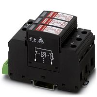 Phoenix Contact VAL-MS 750/30/3+0-FM Разрядник для защиты от импульсных перенапряжений, тип 2