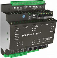 SE ScadaPack 535E RTU,Logic,4-20мА,24В, реле (TBUP535-EA56-AB00S)