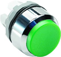 ABB MP4-20G Кнопка зеленая выступающая без подсветки с фикс.(корпус)