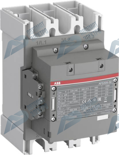 ABB Контактор AFS305-30-12-11 для систем безопасности, с универсальной катушкой управления 24-60В AC/DC