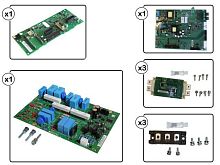 FC302 Усовершенствованный запасной Pkg 132kW T5 D3h 176F3876