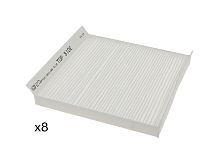 Дверной воздушный фильтр 121x123x12 M5, 8шт 181B6379