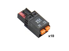 Дополнительный разъем ввода-вывода и реле X51, 10шт 181B6153