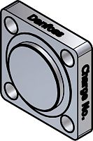 Запасная часть, ICFB SS 20, Глухая верхняя крышка 027L4787