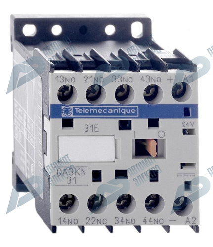 SE Auxiliary contactors Промежуточное реле 3НО+1НЗ, цепь управления 220В DC (CA3KN31MD3) фото 5
