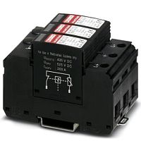Phoenix Contact VAL-MS-T1/T2 1000DC-PV/2+V Молниеотвод / разрядник для защиты от импульсных перенапряжений типа 1/2