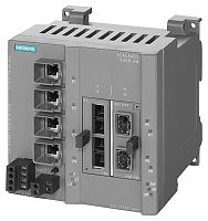 6GK5308-2GG00-2AA2 Управляемый промышленный коммутатор SCALANCE X308-2М, 4 X 10/100/1000 Мбит/c  с портами RJ45, 2 X 100/1000 Мбит   медиа мод  оптич. портов . диагностика, рез. блок питания, PROFINET-IO DEVICE