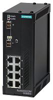 6GK6090-0GS1, Управляемый коммутатор RS900GNC для особых условий эксплуатации, шифрование 56-бит, 8 100Мбит/с портов, 2 оптических или медных гигабитных порта