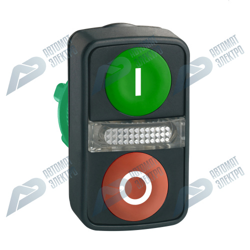 SE XB5 Головка кнопки двойная с маркировкой, с подсветкой фото 8