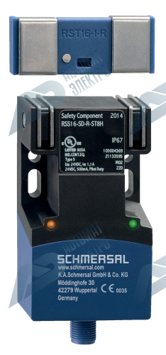 Магнитный датчик безопасности Schmersal RSS16-SD-R-ST8H
