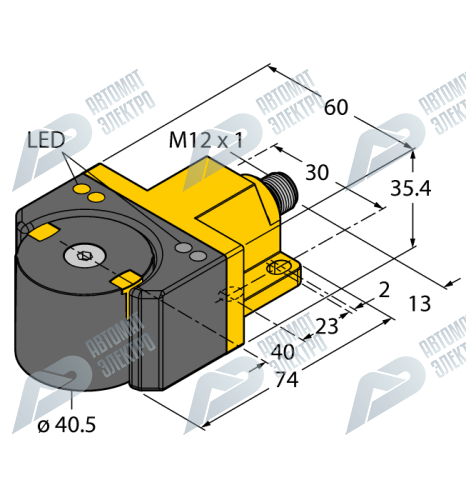 Энкодер TURCK RI360P1-DSU35-2UP6X4-H1151