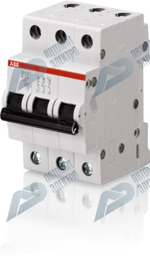 ABB Выключатель автоматический 3-полюсной SH203 C 10