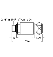 Датчик давления TURCK PT600R-2121-I2-AMP3J1