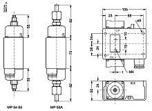 Реле перепада давления MP55A 060B017566