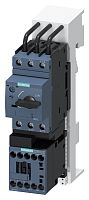 3RA2110-0GD15-1BB4 ФИДЕРНАЯ СБОРКА ПРЯМОГО ПУСКА БЕЗ ПРЕДОХРАНИТЕЛЕЙ, ТИПОРАЗМЕР S00, 0.45 ... 0.63A, UE 400В АС, НОМ. НАПРЯЖЕНИЕ ЦЕПИ УПРАВЛЕНИЯ КОНТАКТОРА US 24В DC, ВИНТОВЫЕ КЛЕММЫ, С АДАПТЕРОМ ДЛЯ 60 ММ СИСТЕМ СБОРНЫХ ШИН, ТИП КООРДИНАЦИИ 2, IQ = 150K
