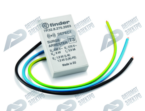 Finder Устройство защиты от импульсных перенапряжений УЗИП тип 3 для систем светодиодного освещения; степень защиты IP20